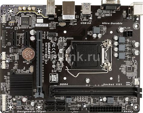 Купить Материнская плата GIGABYTE GA H110M S2 в интернет магазине