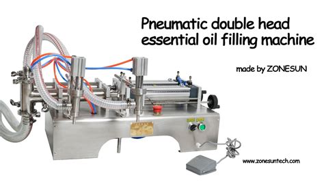 How To Use The Ml Pneumatic Double Head Liquid Filling Machine