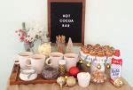 Diy Christmas Hot Cocoa Bar Ideas