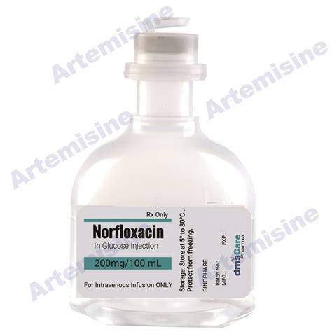 Norfloxacin Infusion Sinophare Bio Technology Co Ltd