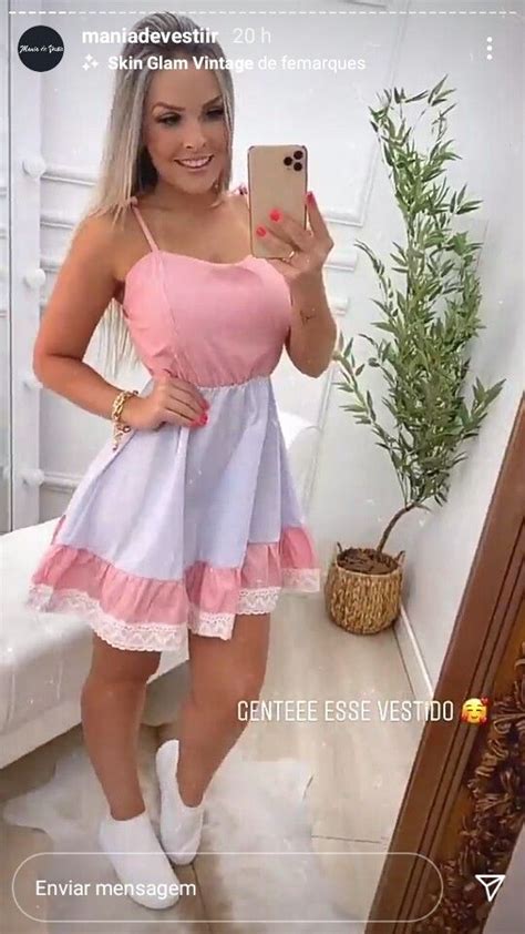 Pin De Cheila Favaretto Em Festa Junina Vestidos Estilosos Moda De