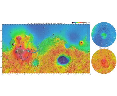 Mapas De Marte Colecci N De Mapas Del Planeta De Marte Espacio