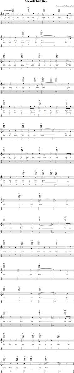 Music Score And Mandolin Tabs For Kentucky Waltz Mandolin Mandolin