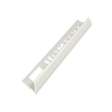 Tile Trim White 125mm Round Edge Pvc Homelux 1200mm Tile Superstore®