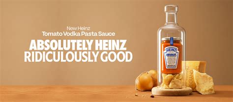 Heinz X Absolut Tomato Vodka Pasta Sauce