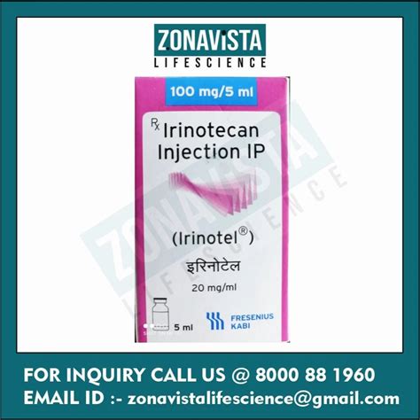 Irinotecan 100 Mg 5ml Injection At 1170 Vial Punagam Surat ID