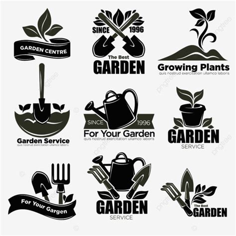 Logo Vorlagen F R Gartenservice Und Gartenpflanzen F R G Rtner Und