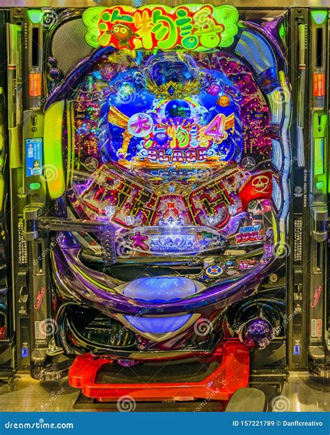 Pachinko Machines Tokyo Japan Editorial Stock Image Image Of