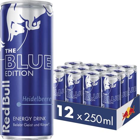 Red Bull Energy Drink At Blue Edition With Lbeer Pack 12 Disposable