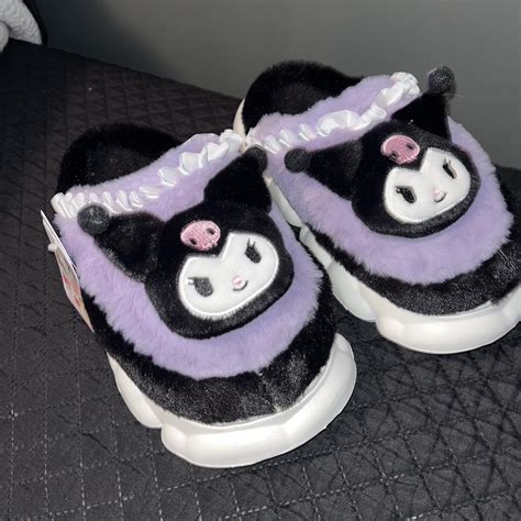 Kuromi Slippers Size 85 40 41 Can Fit Depop