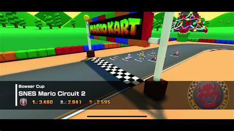 Mario Kart Tour SNES Mario Circuit 2 Gameplay OST YouTube