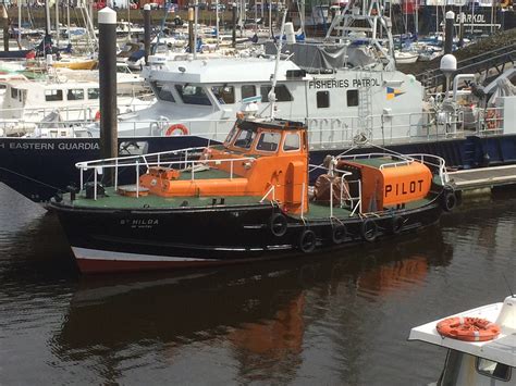 St Hilda Old Waveney Lifeboat St Hilda Is Moored Alongside Flickr