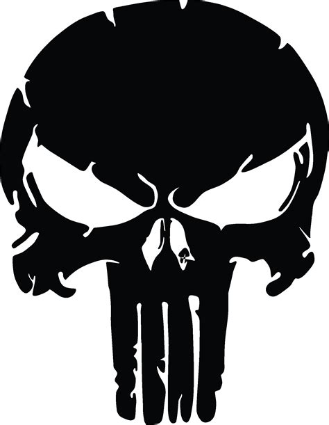 Download Punisher Skull Logo Vector Clipartkey