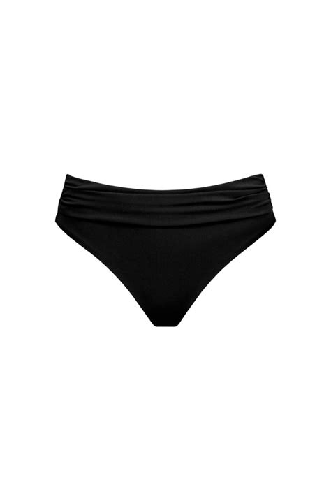 Maryan Beachwear Black Honesty Bikini Slip Van Dort Mode