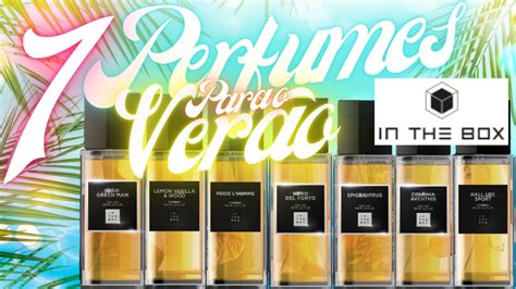 7 PERFUMES DA IN THE BOX PARA O VERÃO CONTRATIPOS PEGADAS