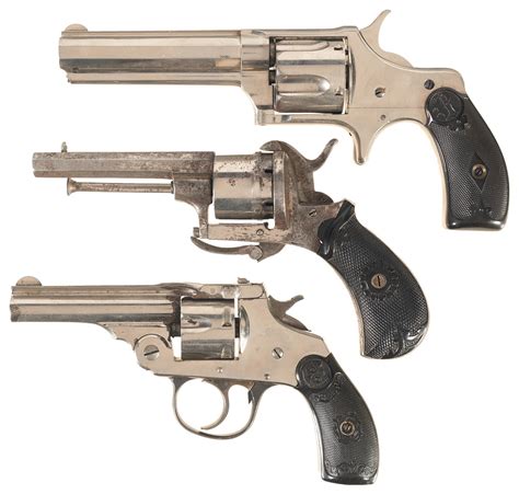 Three Antique Revolvers | Rock Island Auction