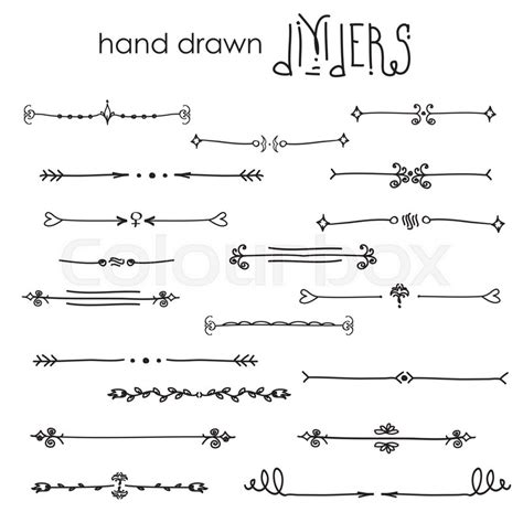 Free Vector Divider Lines At Getdrawings Free Download