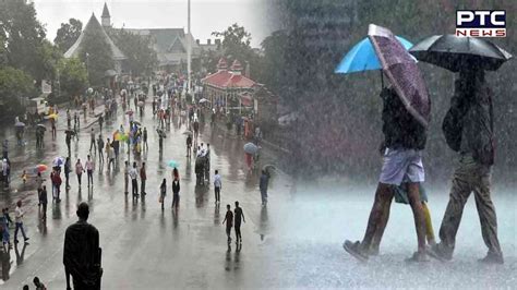 Himachal Monsoon Imd Issues Warning Of Heavy Rains Thunderstorm In