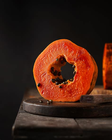 Still Life Papayas On Behance