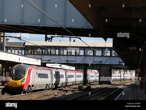 Class 390 Pendolino Electric Multiple Unit Train In Virgin West Coast