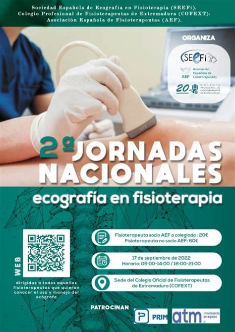 Jornadas Nacionales Ecograf A En Fisioterapia Asociaci N Espa Ola