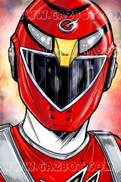 Power Rangers: RPM red Ranger-scott Truman - Etsy Norway