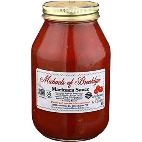 Michaels of Brooklyn Marinara Sauce - 32 oz. - LIL'S DIETARY SHOP