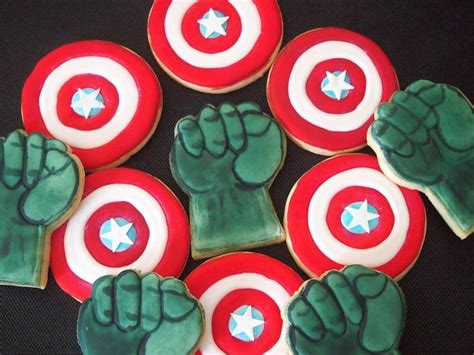 Super Heroes Cookies Decorated Cookie By SuGGar GG CakesDecor