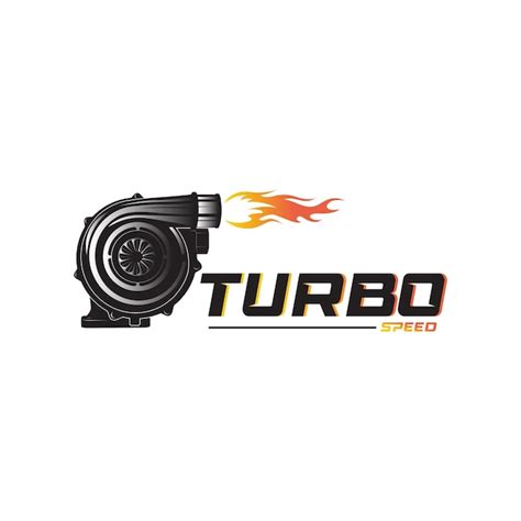 La plantilla de logotipo de turbo service para automóviles es el