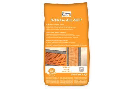 Schluter ALL-SET® | Setting Materials | Schluter