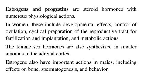 Ppt Sex Hormones Powerpoint Presentation Free Download Id942253