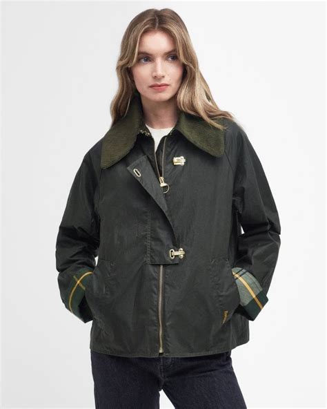 Barbour Drummond Womens Wax Jacket Womens From Cho Fashion And Lifestyle Uk