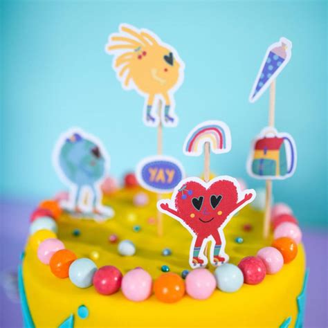 Cake Topper Einschulung Sunny And Friends Schulkind Einzigundartig