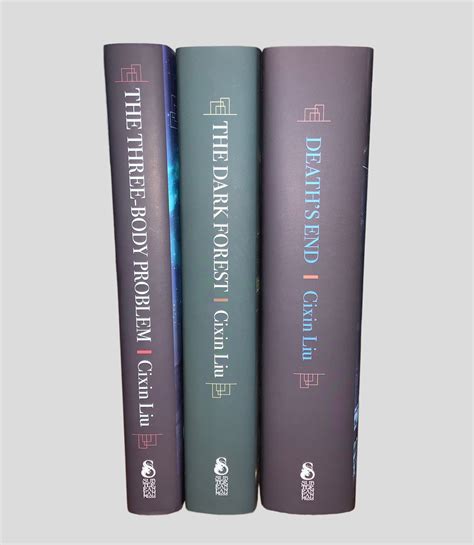 Remembrance Of Earth S Past Trilogy The Three Body Problem Signed