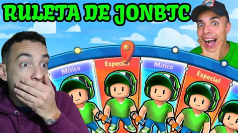 NUEVA RULETA DE JONBTC EN STUMBLE GUYS Stumbleguys Jonbtc Jonbtc