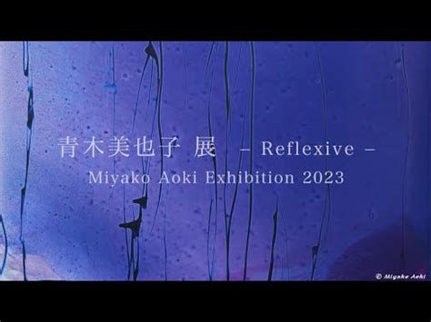 Reflexive Panoramic Image Of Miyako Aoki Exhibition