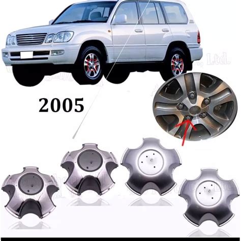 4pcs Wheel Center Cap For Lexus LX470 2006 FOFJ100 Land Cruiser Hub