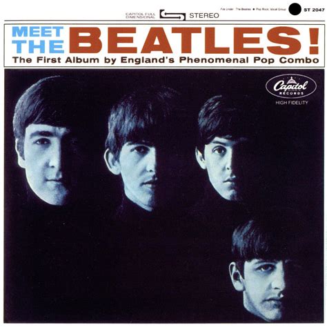 Car Tula Frontal De The Beatles Meet The Beatles Portada