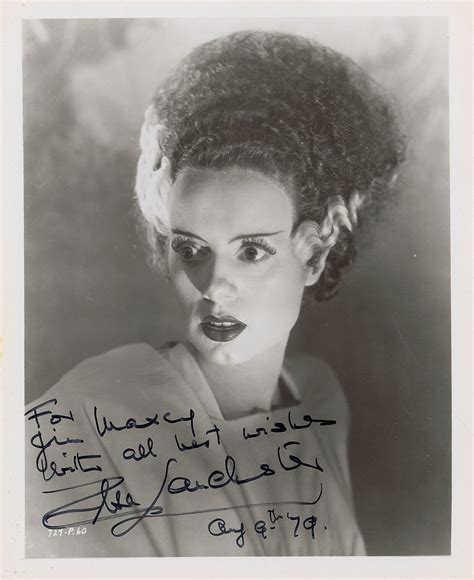 Elsa Lanchester Rr Auction