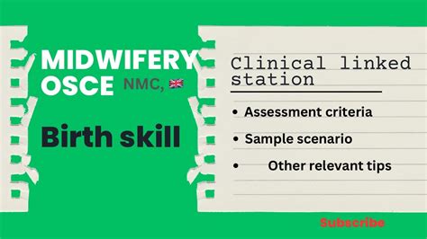 Midwifery OSCE Birth Skill Station Preparation YouTube