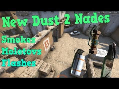 New Dust 2 Nades Smokes Molotovs Flashes YouTube