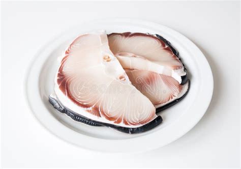 Raw shark meat stock photo. Image of slices, uncooked - 28991752