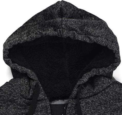 Buy Gary Com Heavyweight Sherpa Fleece Hoodies For Men Full Zip Up