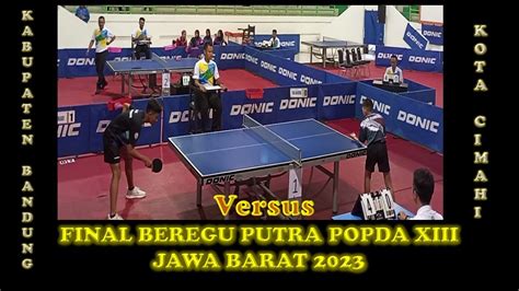 Final Beregu Putra Popda Xiii Jabar Abung Si Anak Ajaib Kab Bandung