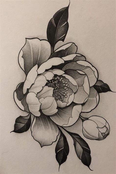 Peony flower tattoos – Artofit