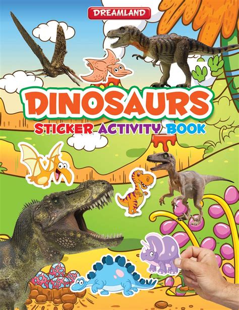 Dreamland Sticker Activity Book - Dinosaurs - Malik Booksellers & Stationers