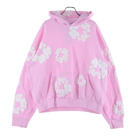 denim tears cotton wreath pull  hoodie