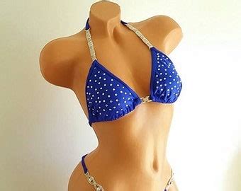 Royal Blue Bikini Etsy