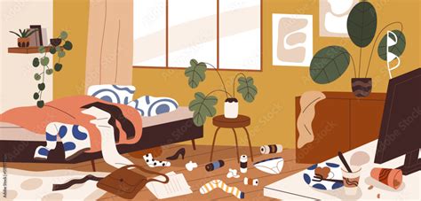 Messy House Clipart