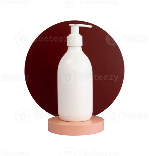 Bottle Of Body Lotion Mockup 24188155 Png